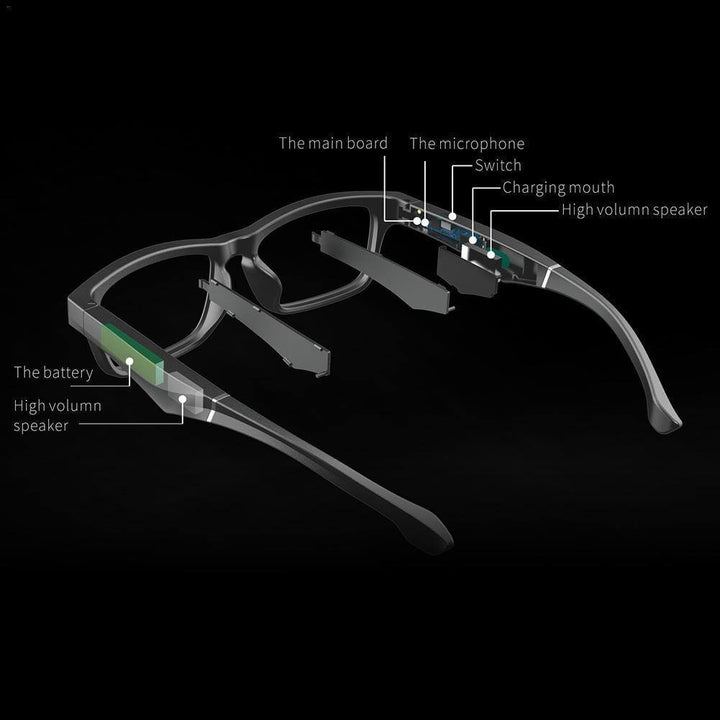 Smart Bluetooth Built-in Speaker Headset Glasses | Stornfield