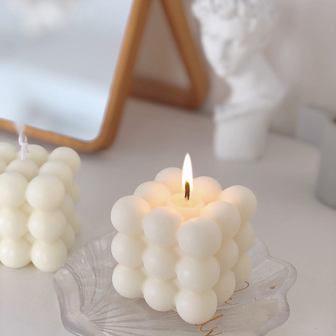 Stornfield | White Cube Soy Wax Candle