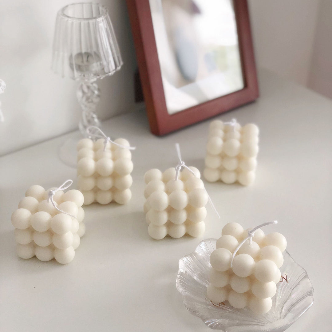 Stornfield | White Cube Soy Wax Candle
