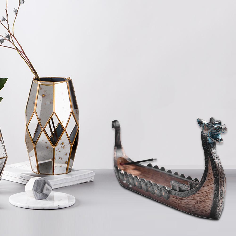 Stornfield | Retro Dragon Boat Incense Burner