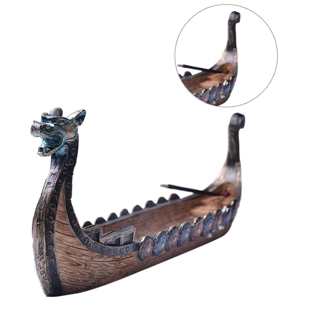 Stornfield | Retro Dragon Boat Incense Burner