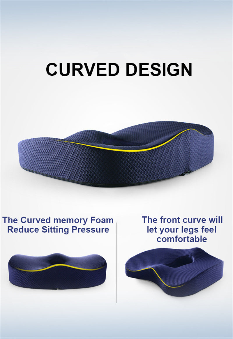 Office Chair Memory Foam Cushion Pillow Set | Stonrfield