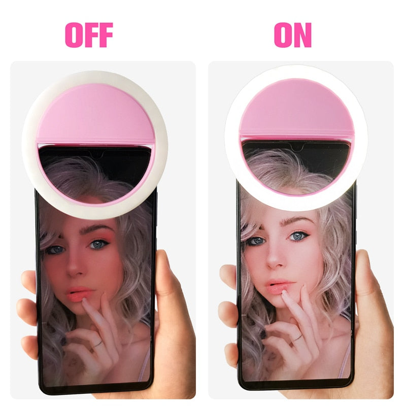 Portable Selfie Ring Light - GlowSnap | Stornfield