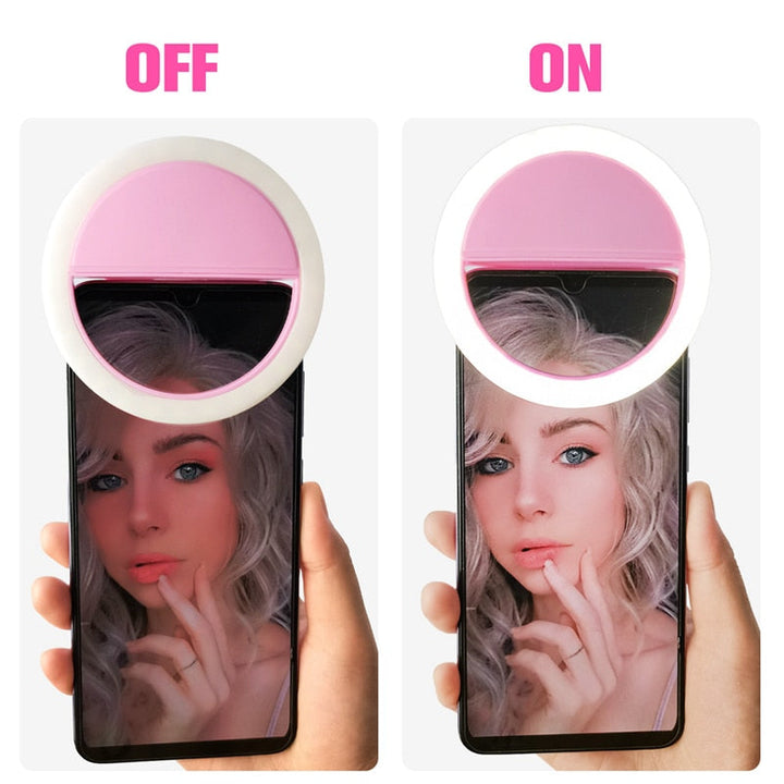 Portable Selfie Ring Light - GlowSnap | Stornfield
