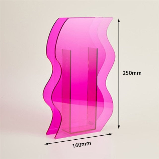 Nordic Modern Geometric Rainbow Vase | Stornfield