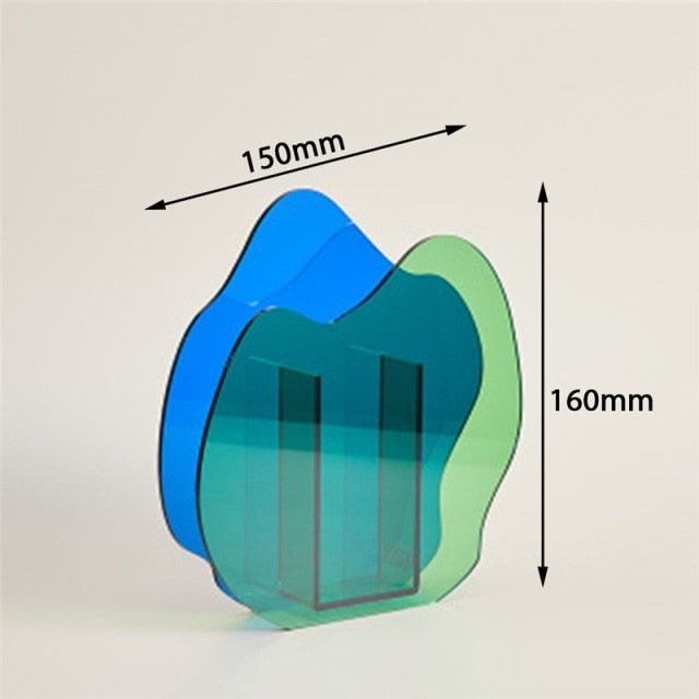 Nordic Modern Geometric Rainbow Vase | Stornfield
