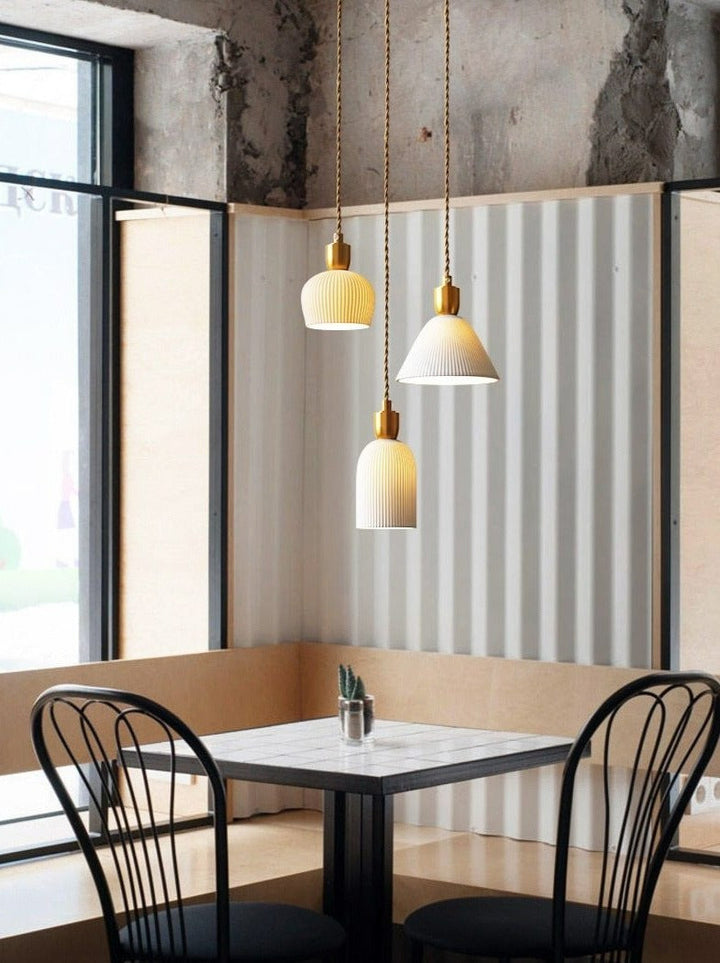 Modern Nordic Ceramic Pendant Lamps | Stornfield