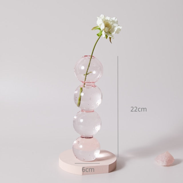 Modern Glass Trinket Dish - Baby Pink | Stornfield