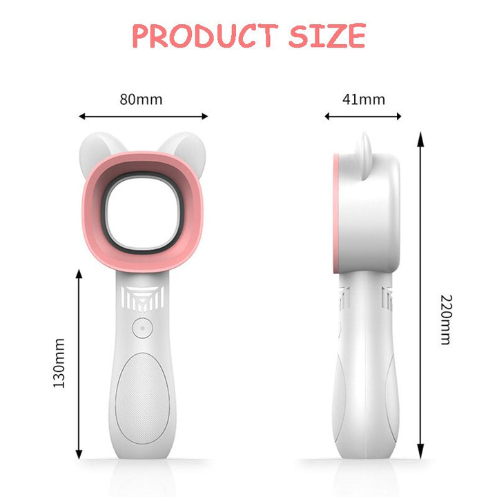 Modern Rechargeable Mini Cat Bladeless Fan | Stornfield