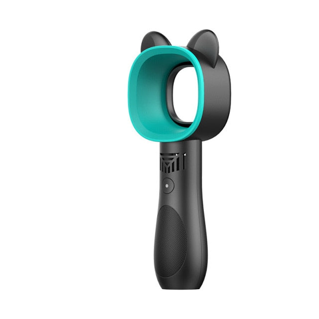 Modern Rechargeable Mini Cat Bladeless Fan | Stornfield