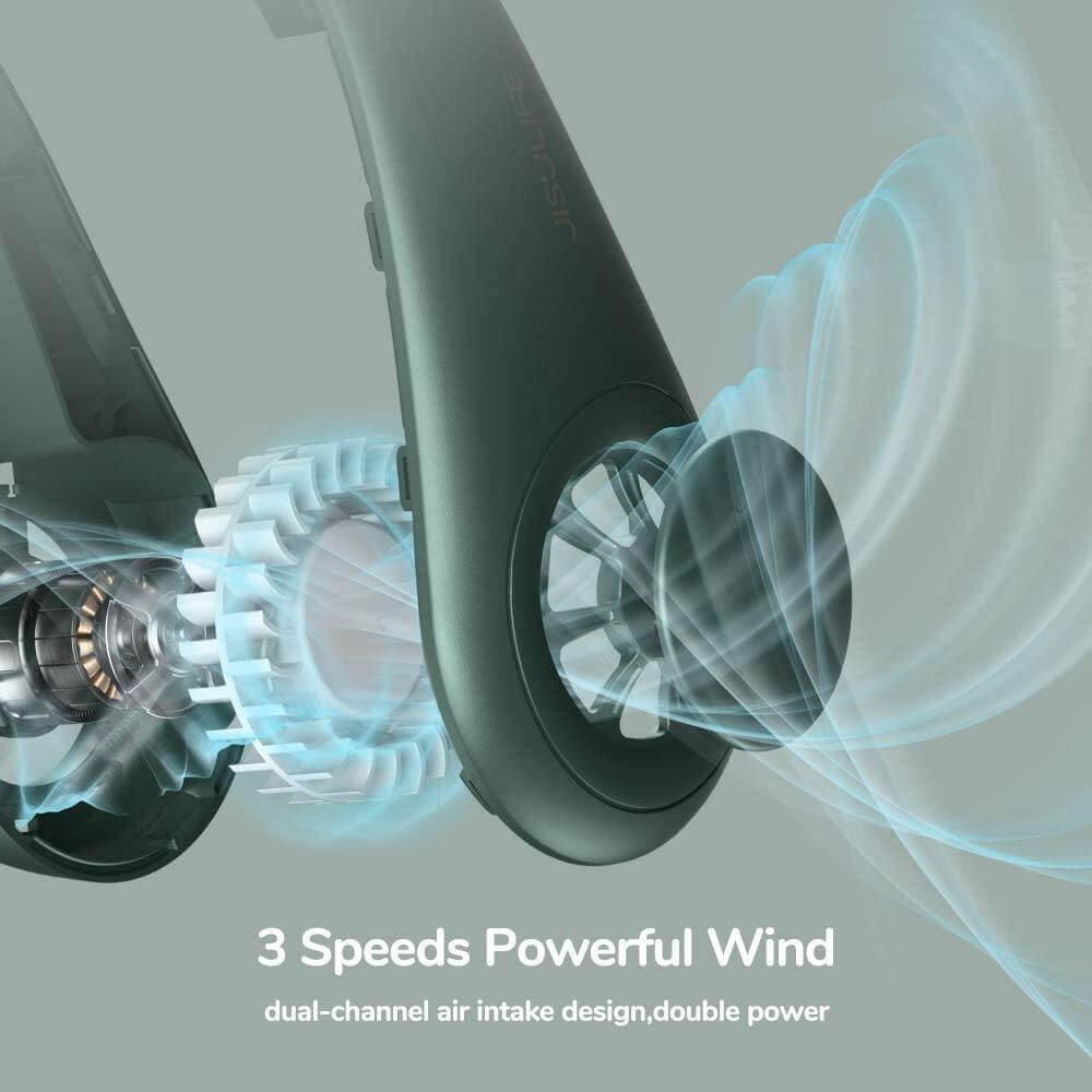 Stylish Mini Bladeless Travel Neck Fan | Stornfield