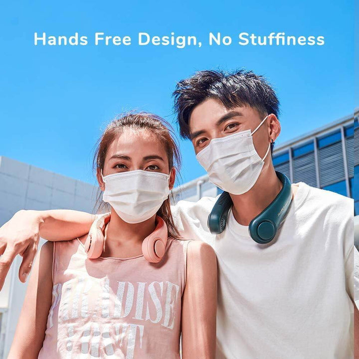 Stylish Mini Bladeless Travel Neck Fan | Stornfield