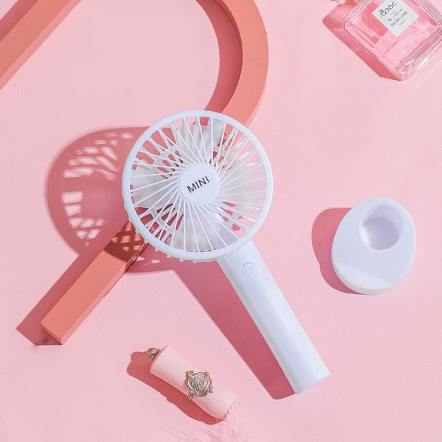 Phone Holder Mini Handheld Fan | Stornfield
