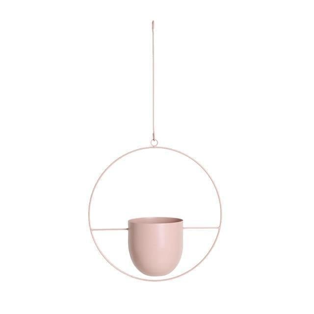 HaloRing Hanging Plant Holder – Metal Hanging Planter for Indoor and Outdoor | Stornfield