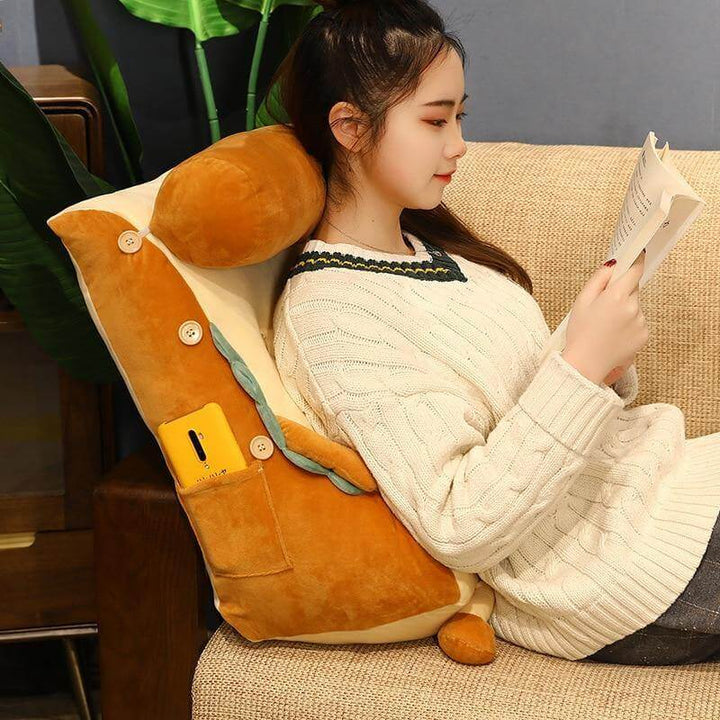 I AM TOAST Cute Bedside Comfy WashaStornfielde Pillow | Stornfield