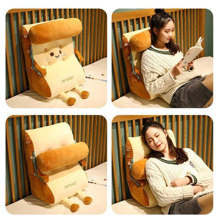 I AM TOAST Cute Bedside Comfy WashaStornfielde Pillow | Stornfield