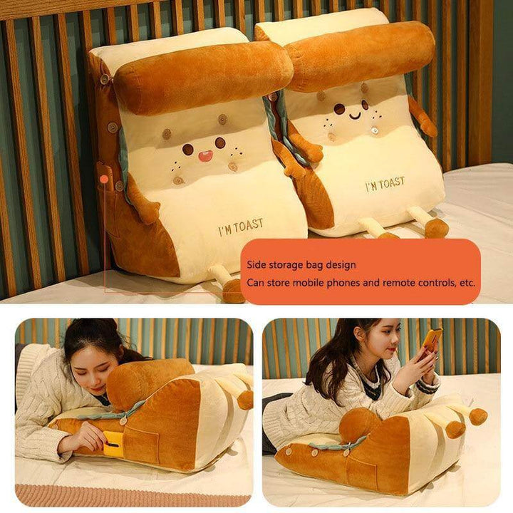 I AM TOAST Cute Bedside Comfy WashaStornfielde Pillow | Stornfield