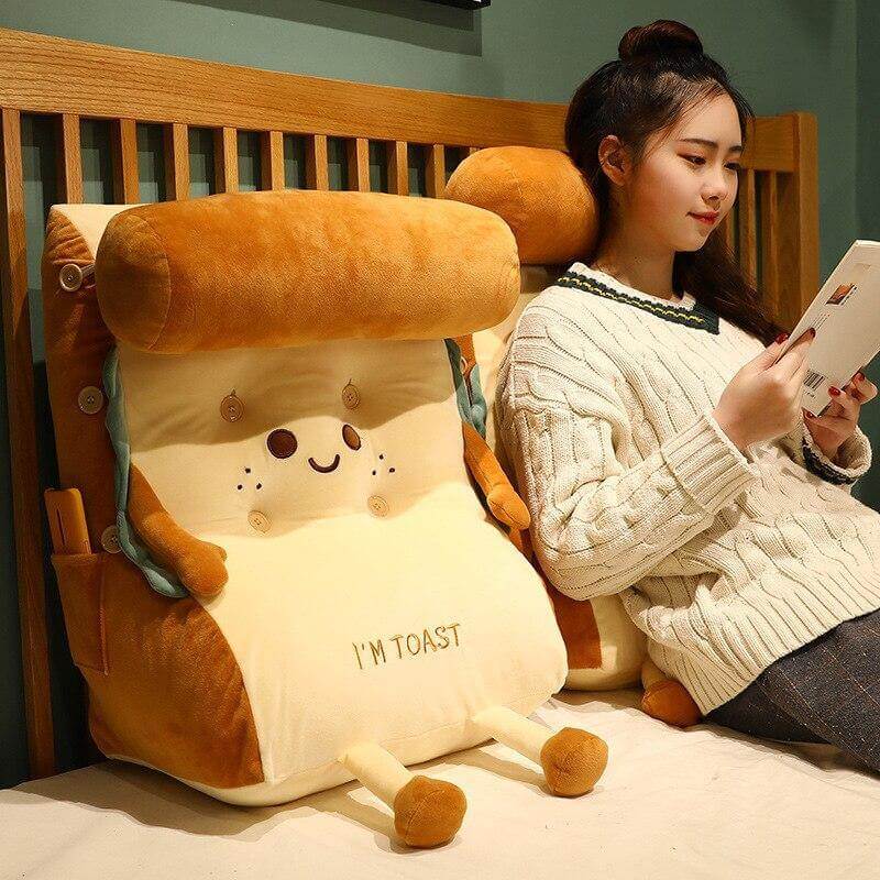 I AM TOAST Cute Bedside Comfy WashaStornfielde Pillow | Stornfield