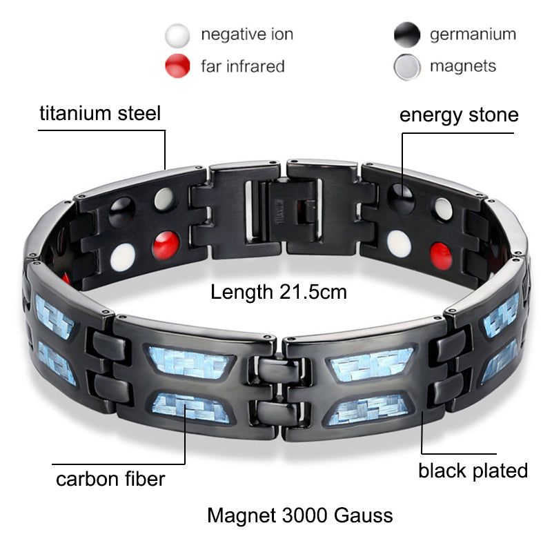 Titanium Magnetic Therapy Bracelet | Stornfield
