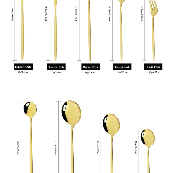 Stornfield | 24-Piece Cutlery Set