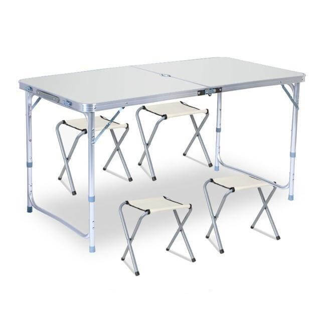 Outdoor Waterproof Adjustable Foldable Picnic Table Set | Stornfield