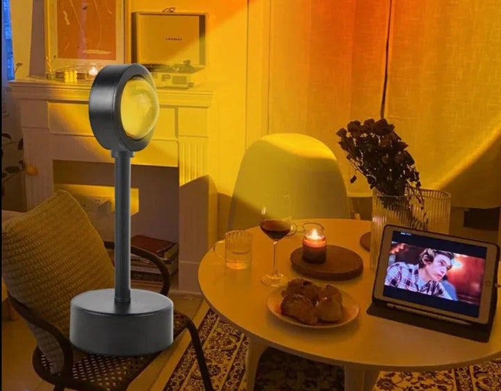 Sunset Lamp with 4 Colors - GlowSphere | Stornfield