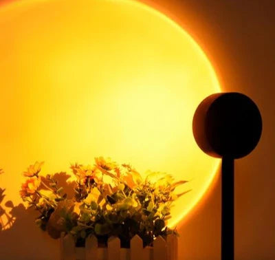 Sunset Lamp with 4 Colors - GlowSphere | Stornfield