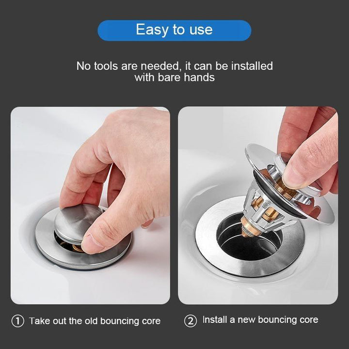 Universal Basin Pop-Up Drain Filter | Stornfield