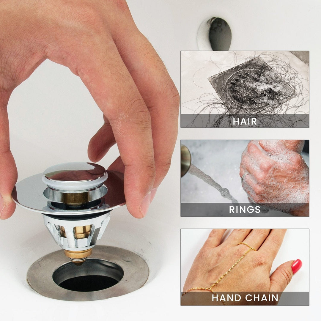 Universal Basin Pop-Up Drain Filter | Stornfield