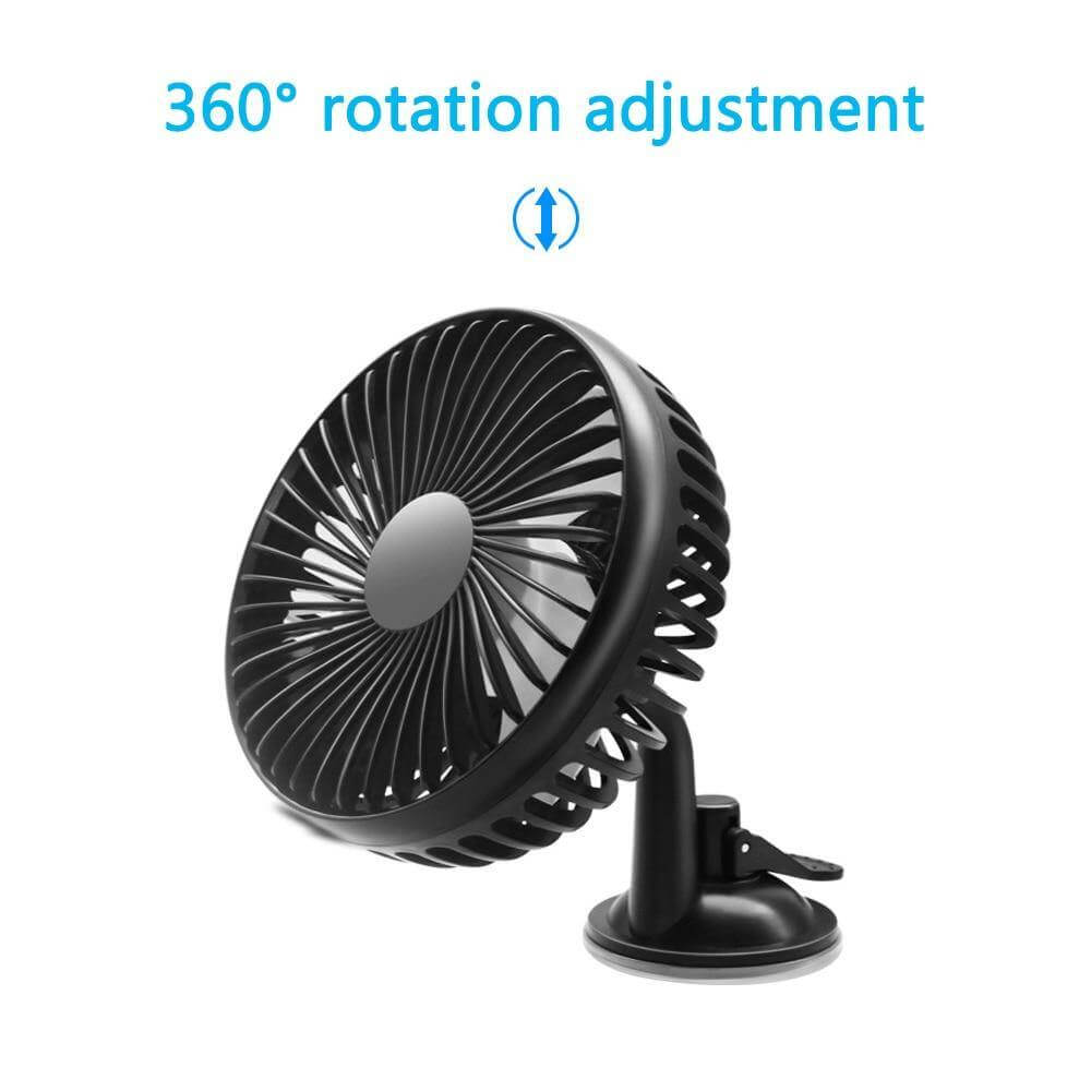 Adjustable Wind Cooling Car Fan | Stornfield