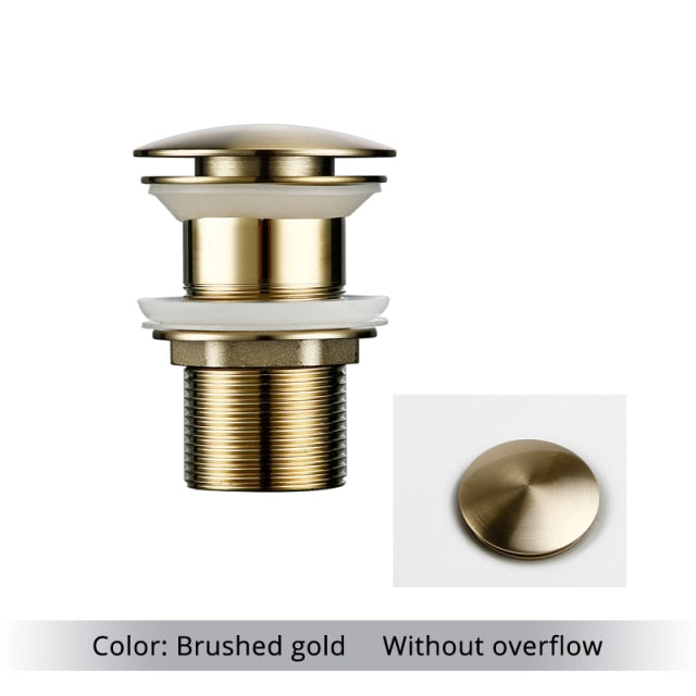 Stornfield | Polished Brass Basin Wastes