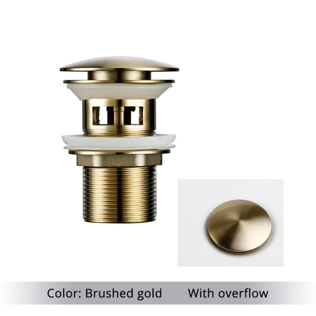 Stornfield | Polished Brass Basin Wastes