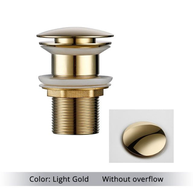 Stornfield | Polished Brass Basin Wastes