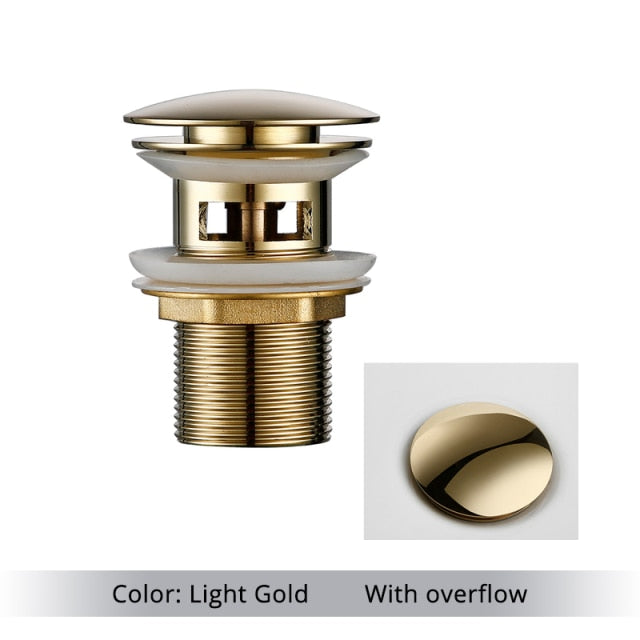 Stornfield | Polished Brass Basin Wastes