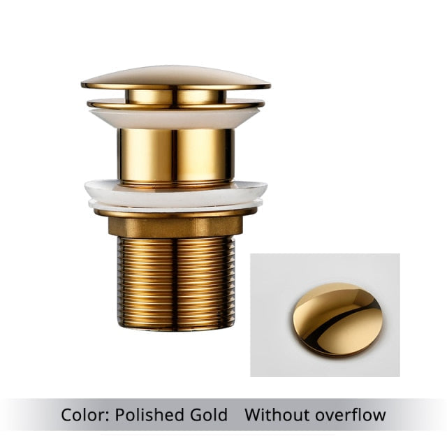 Stornfield | Polished Brass Basin Wastes
