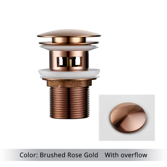 Stornfield | Polished Brass Basin Wastes