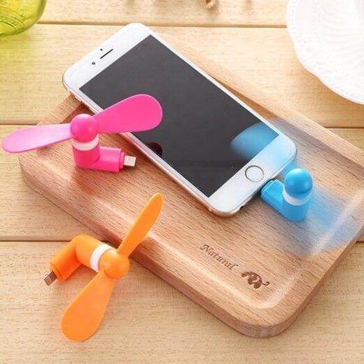 Flexible Phone Mini Fan - Image 0