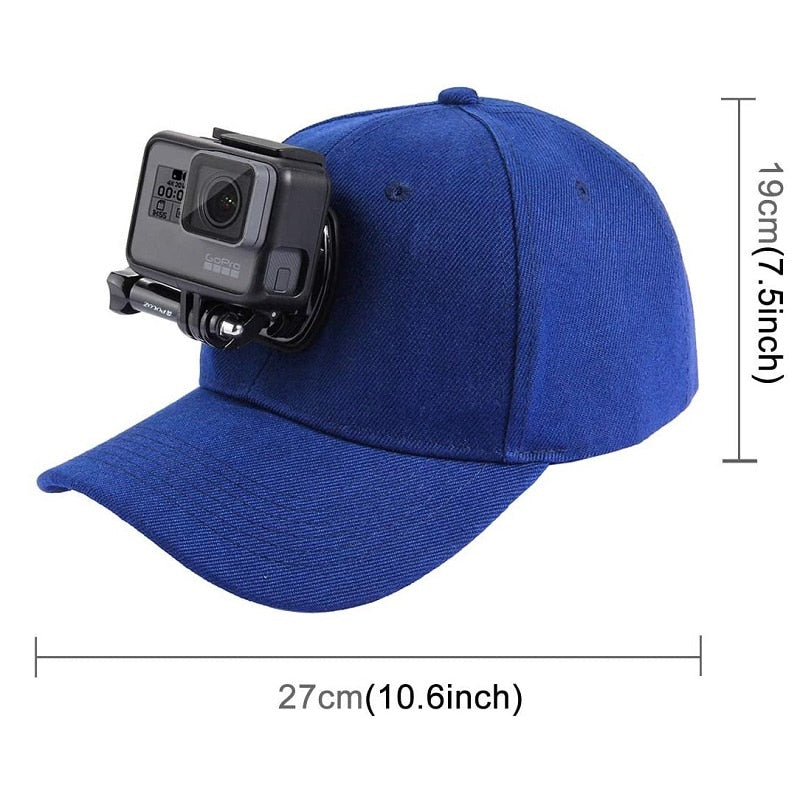 Adjustable Action Camera Hat | Stornfield