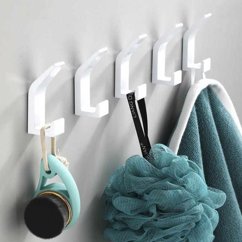 Stornfield | Aviro Aluminum Wall Hooks Black/White - Modern Decorative Coat Hooks