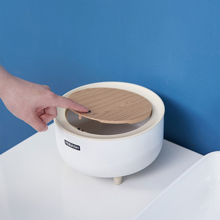 Desktop Elegant Mini Non-Slip Trash Can | Stonrfield