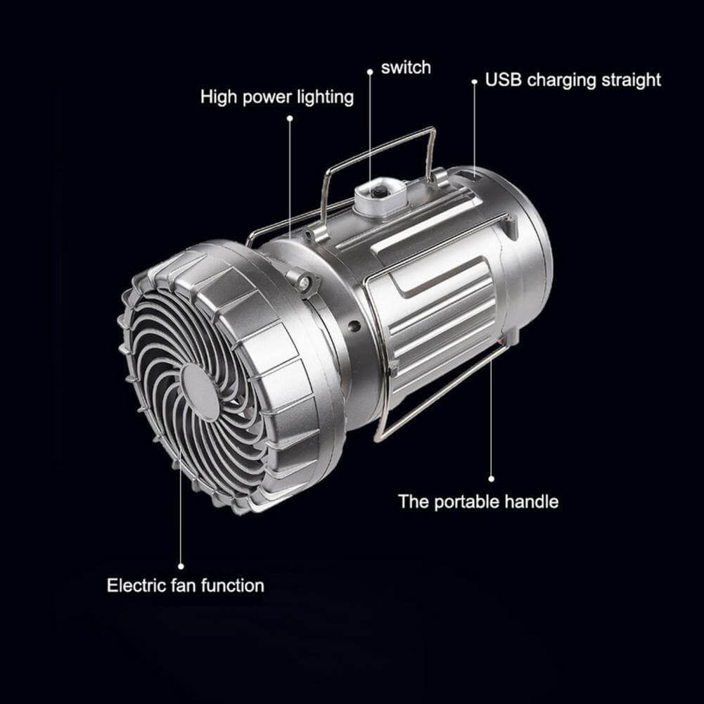 Multifunctional Waterproof Camping Power Bank Light | Stornfield