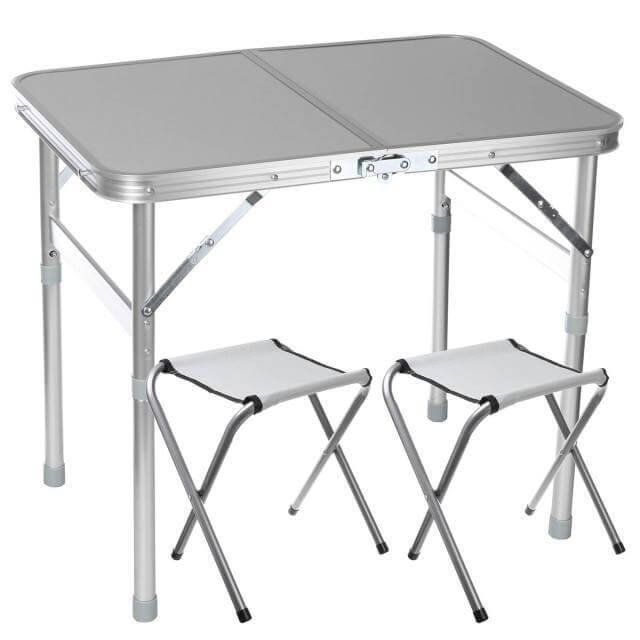 Outdoor Waterproof Adjustable Foldable Picnic Table Set | Stornfield