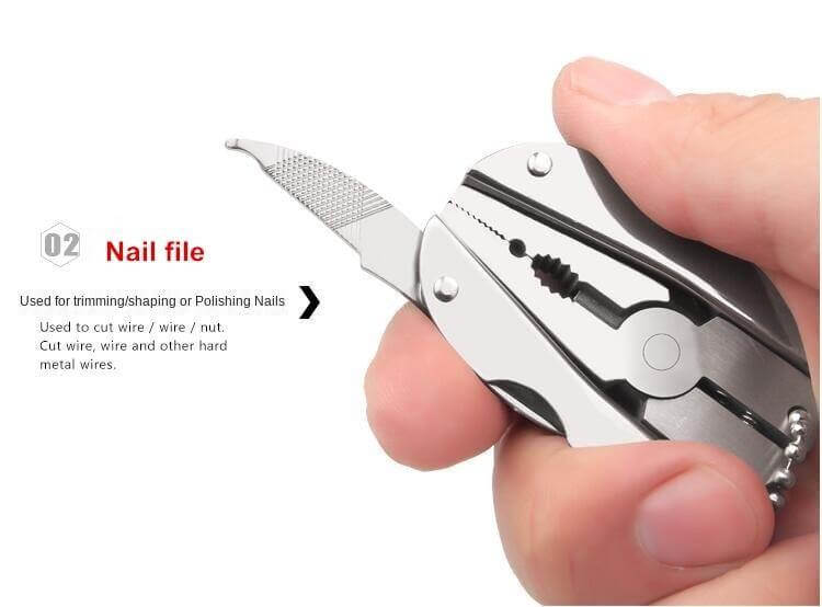 6in1 Foldable Travel Camping Keychain Tool Kit | Stornfield
