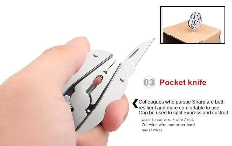 6in1 Foldable Travel Camping Keychain Tool Kit | Stornfield