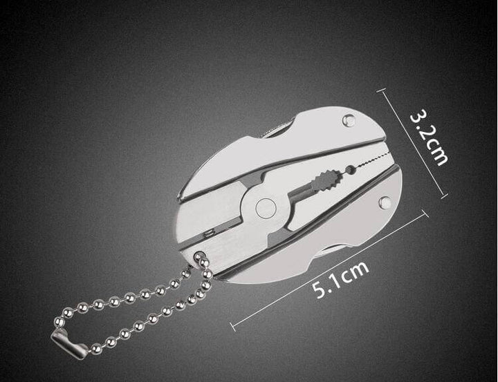 6in1 Foldable Travel Camping Keychain Tool Kit | Stornfield