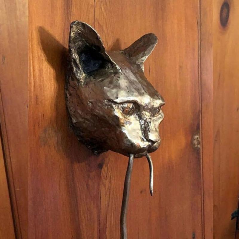 Stornfield | Creative Cat and Mouse Metal Door Knocker