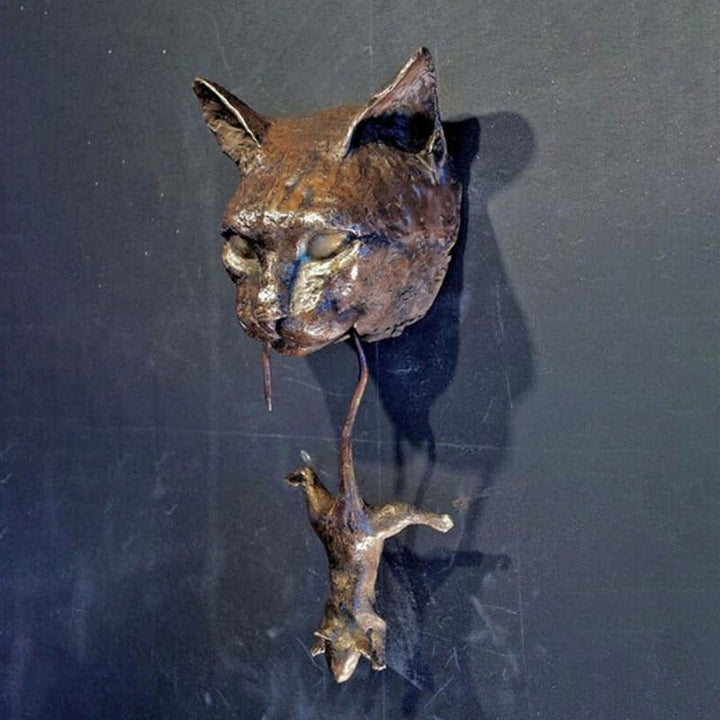 Stornfield | Creative Cat and Mouse Metal Door Knocker