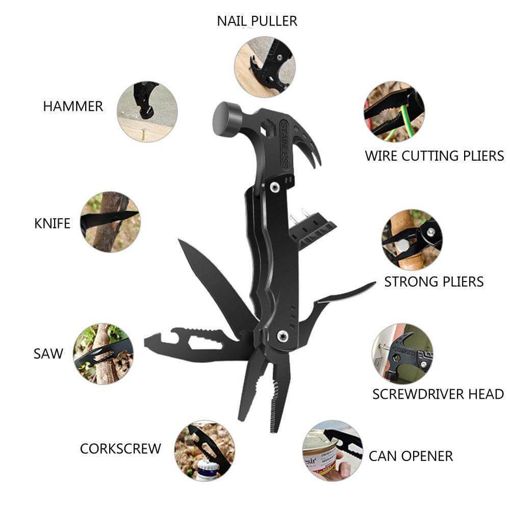 14in1 Portable Stainless Steel Outdoor Tool | Stornfield