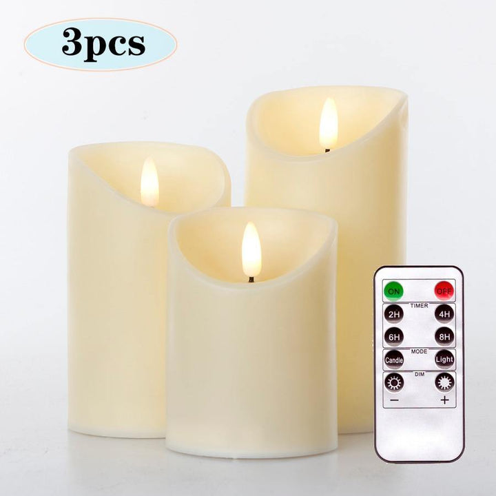 3pcs Remote Control LED Flameless Candle | Stornfield