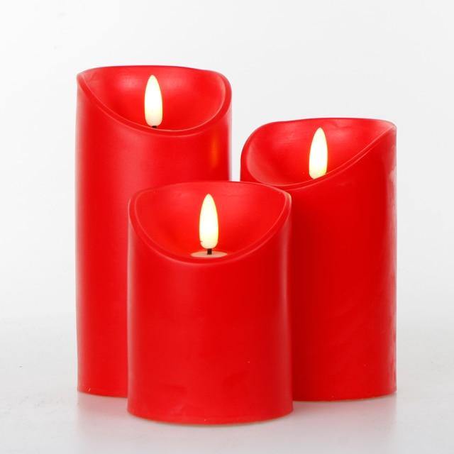3pcs Remote Control LED Flameless Candle | Stornfield